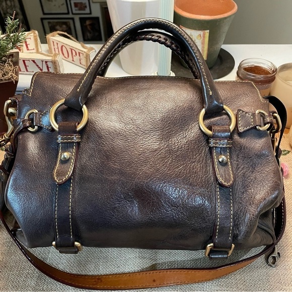 DOONEY BOURKE FLORENTINE MEDIUM SATCHEL - Picture 2 of 9